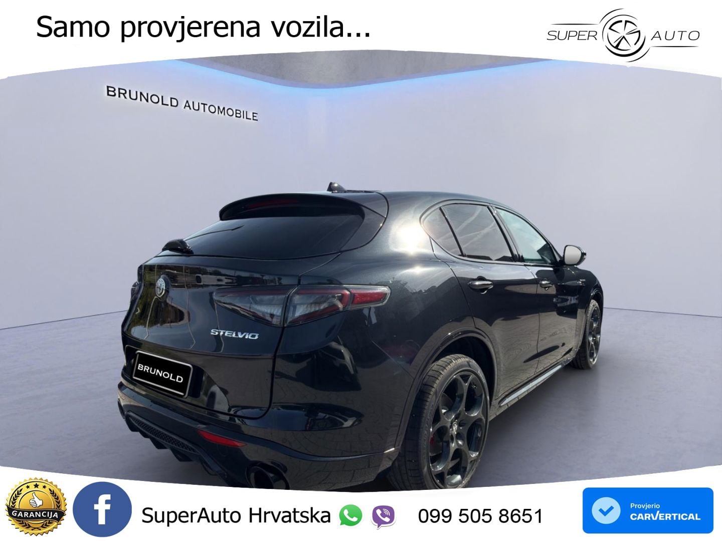 Alfa Romeo Stelvio 2.2 MultiJet II (210 KS) Q4 Automatic MATRIX+GR SJED+KAM