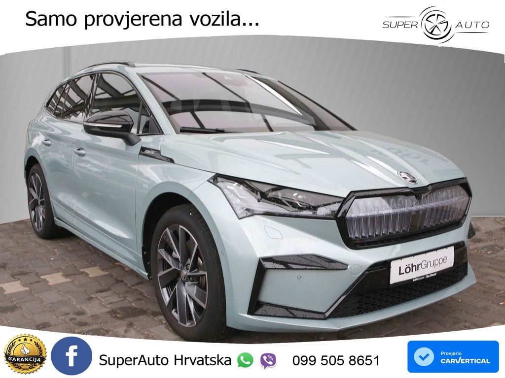 Škoda Enyaq 85 82 kWh (286 KS) SportLine LED+GR SJED+ACC