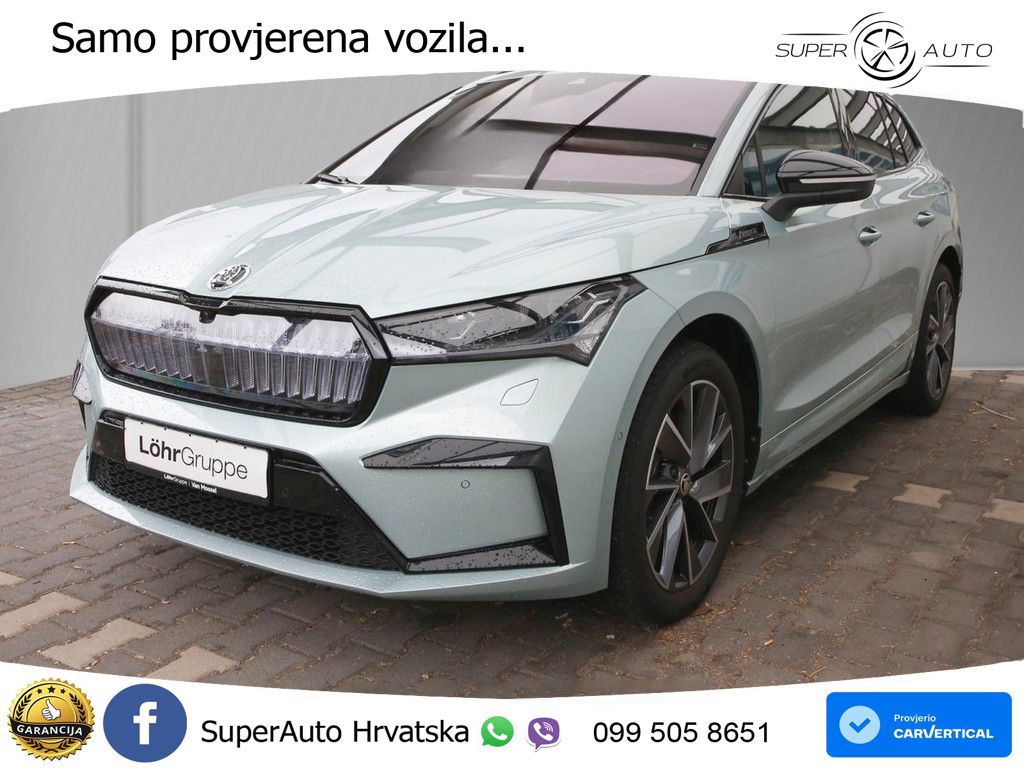 Škoda Enyaq 85 82 kWh (286 KS) SportLine LED+GR SJED+ACC