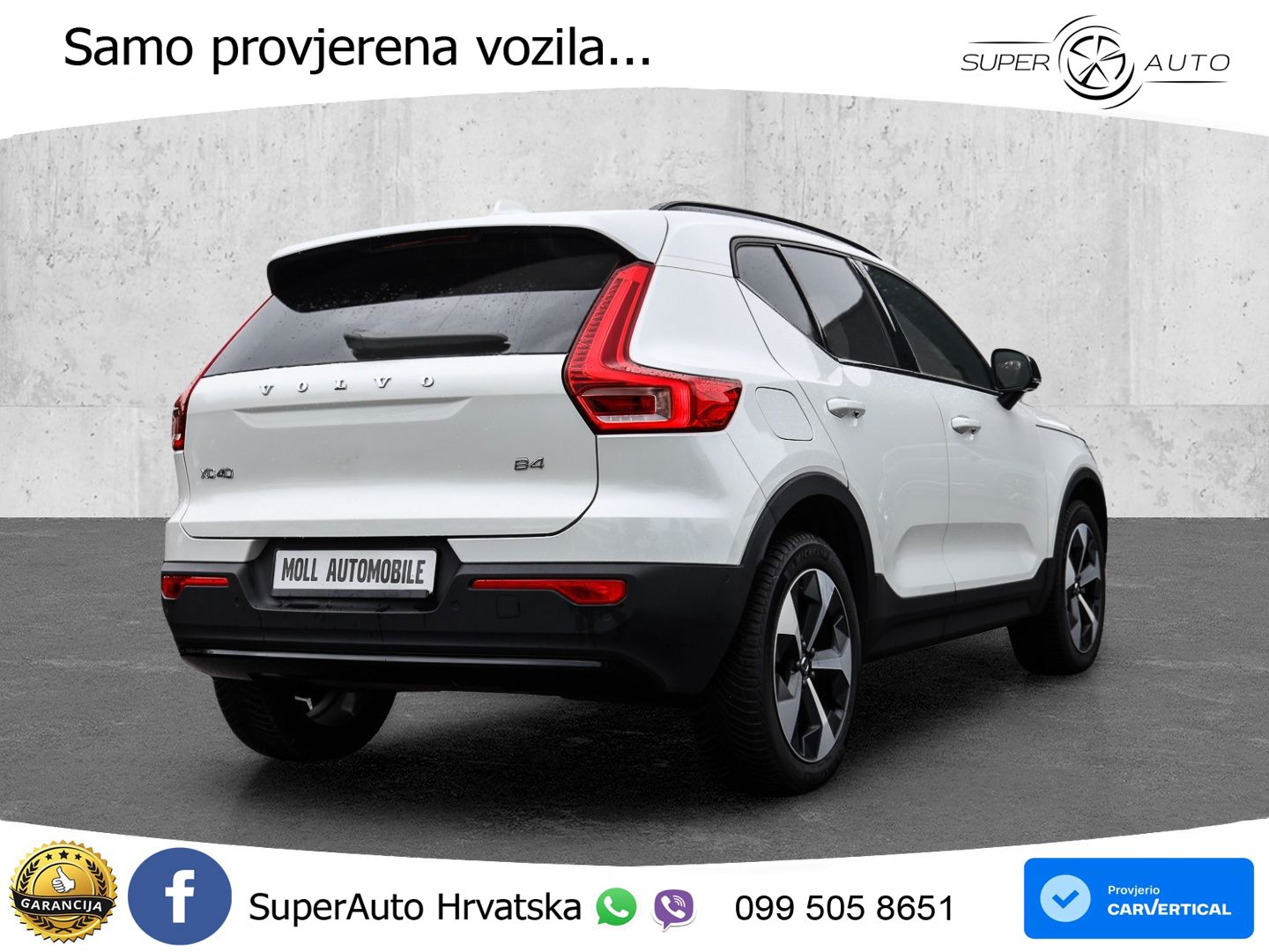 Volvo XC40 2.0 B4 AWD 197 KS Automatic LED+GR SJED+ACC