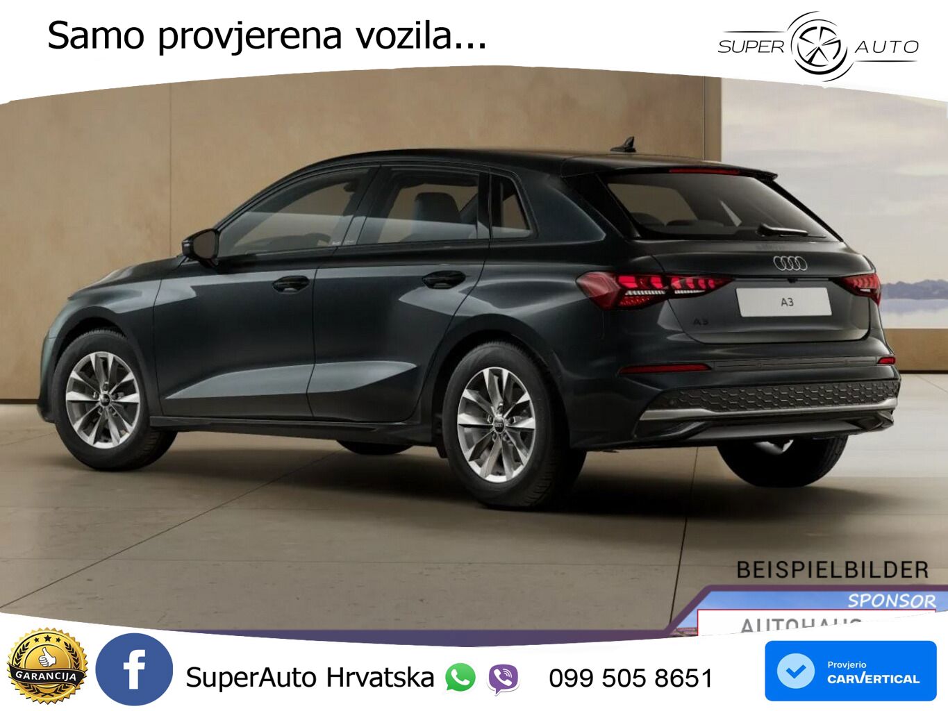 Audi A3 30 TDI (116 KS) LED+GR SJED+ACC