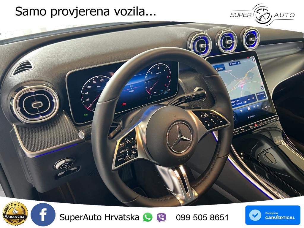 Mercedes GLC 220d (197 KS) 4MATIC 9G-TRONIC LED+GR SJED+ACC