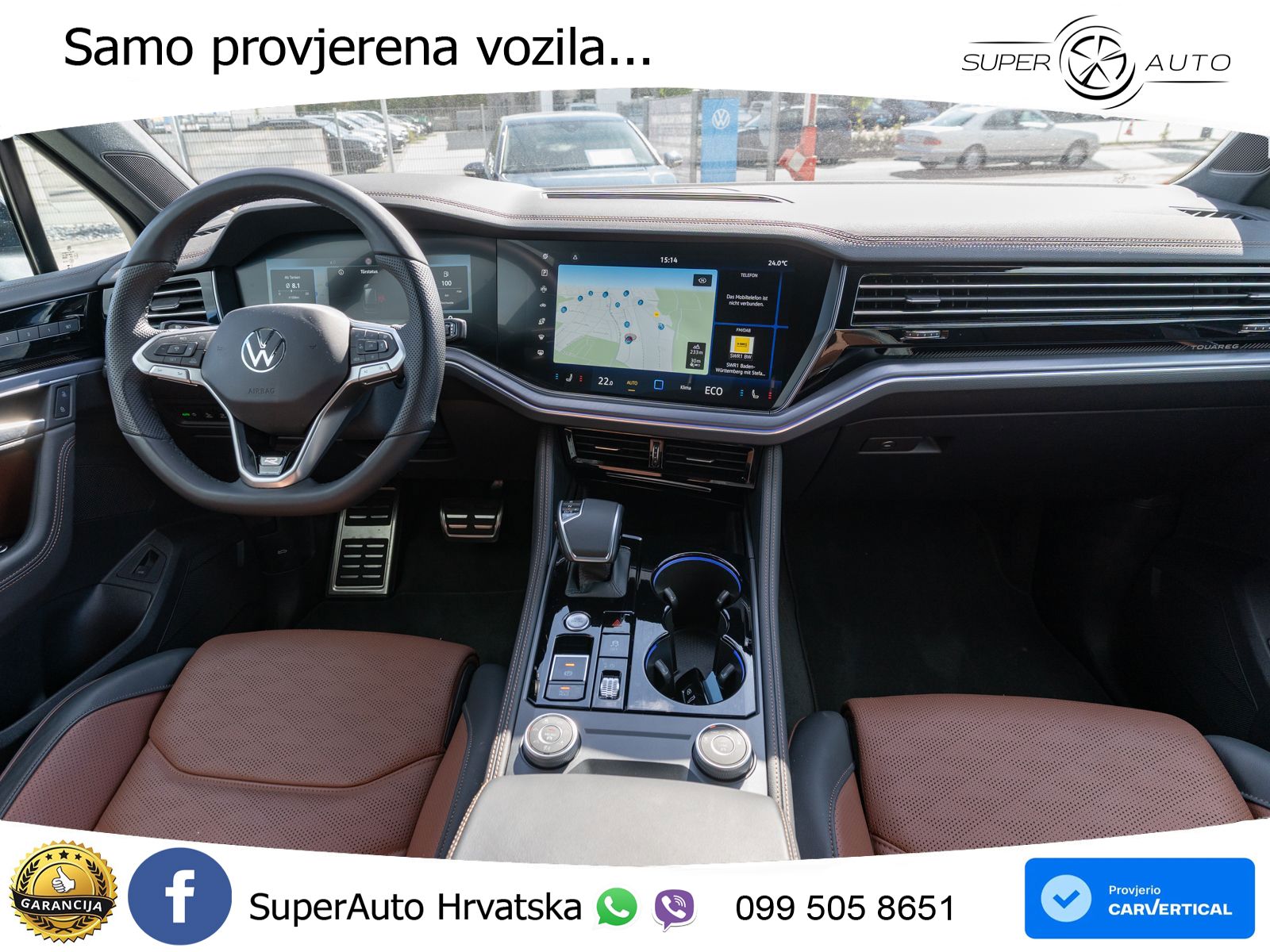 Volkswagen Touareg 3.0 V6 TDI (286 KS) 4MOTION Tiptronic ZRAČNI+ACC+4xGR SJED+KAM