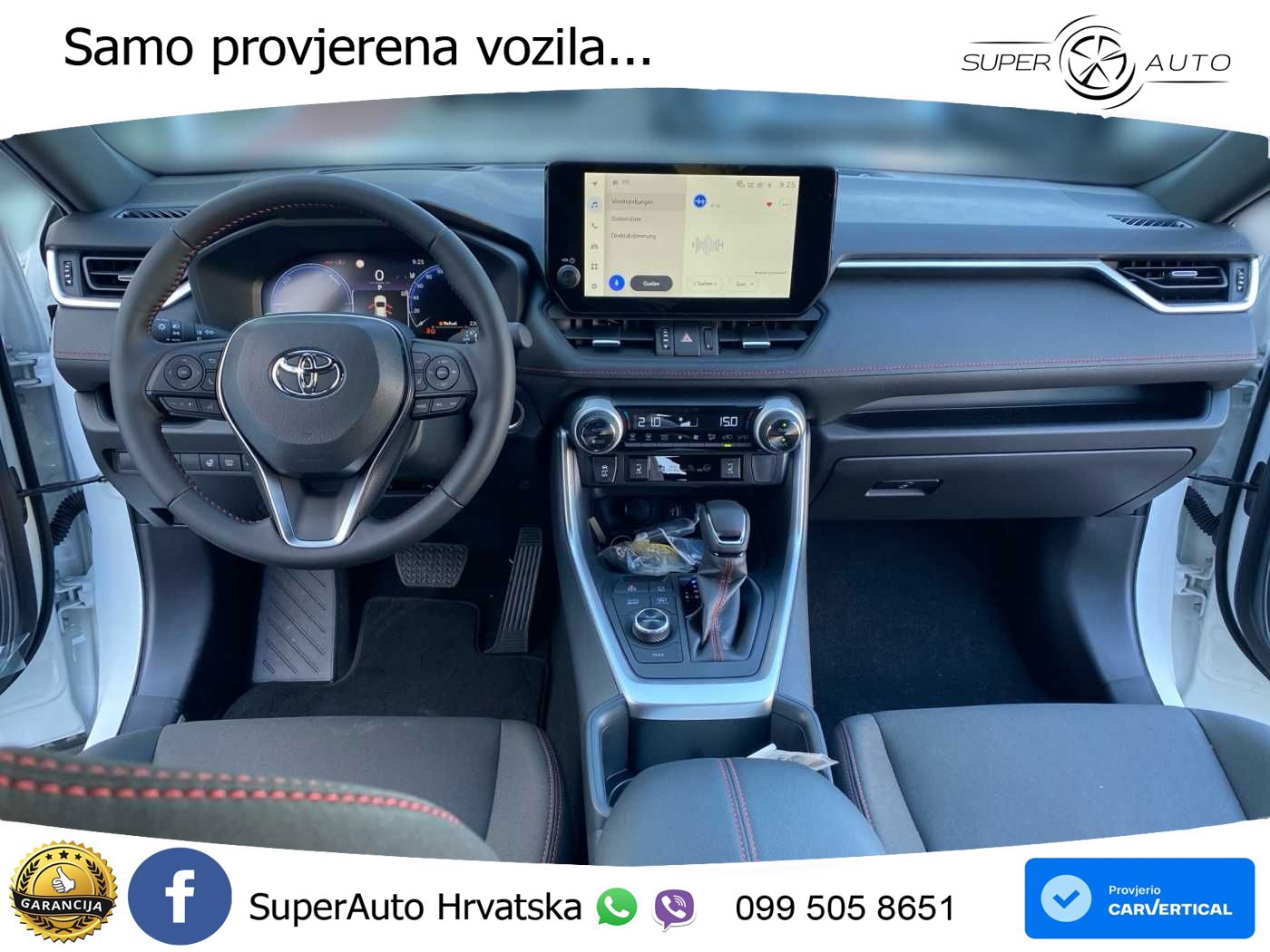 Toyota RAV4 2.5 (306 KS) Hybrid AWD-i eCVT LED+GR SJED+ACC