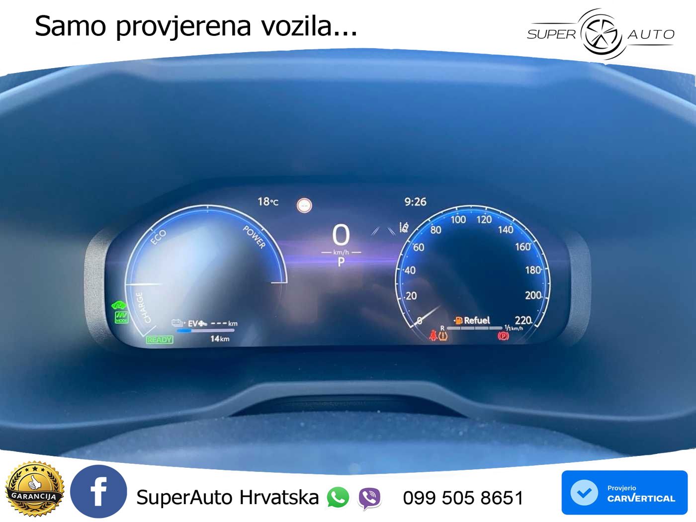 Toyota RAV4 2.5 (306 KS) Hybrid AWD-i eCVT LED+GR SJED+ACC