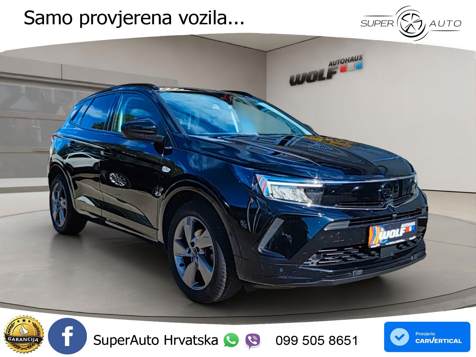 Opel Grandland 1.2i Turbo (130 KS) Automatic GS LED+GR SJED+ACC