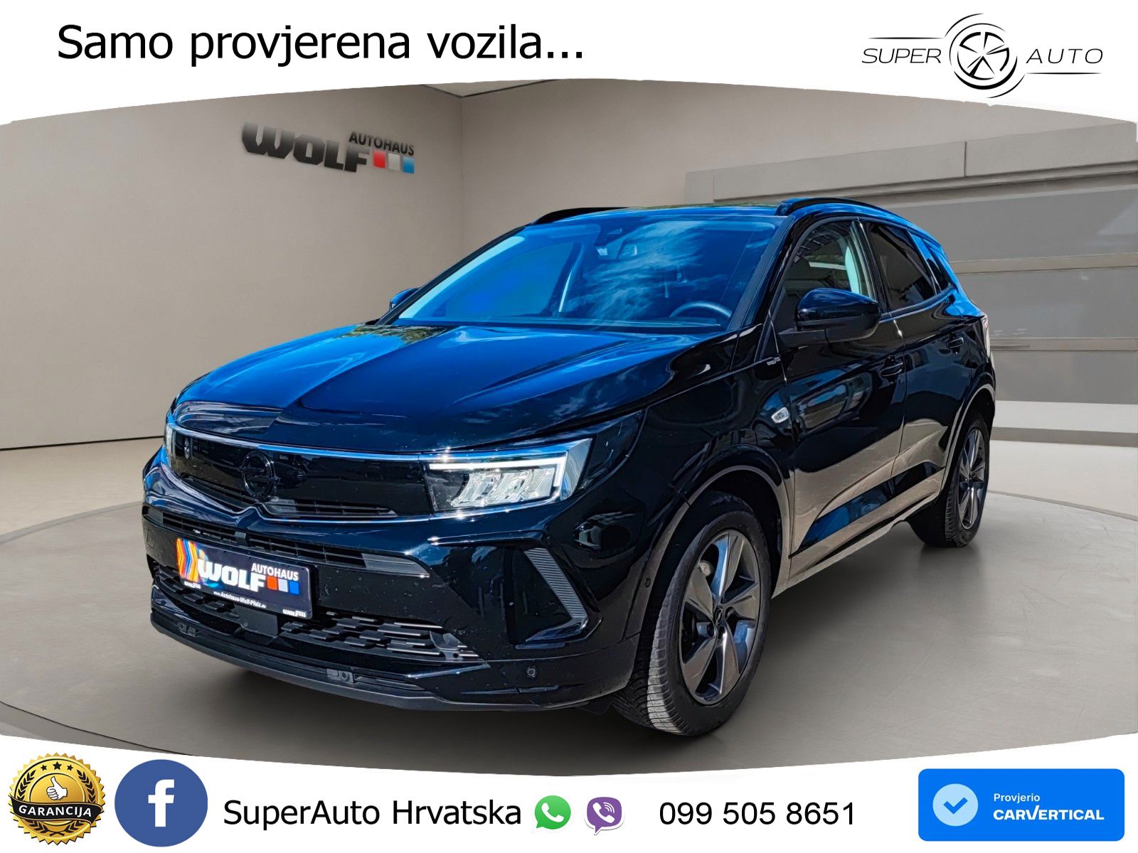Opel Grandland 1.2i Turbo (130 KS) Automatic GS LED+GR SJED+ACC