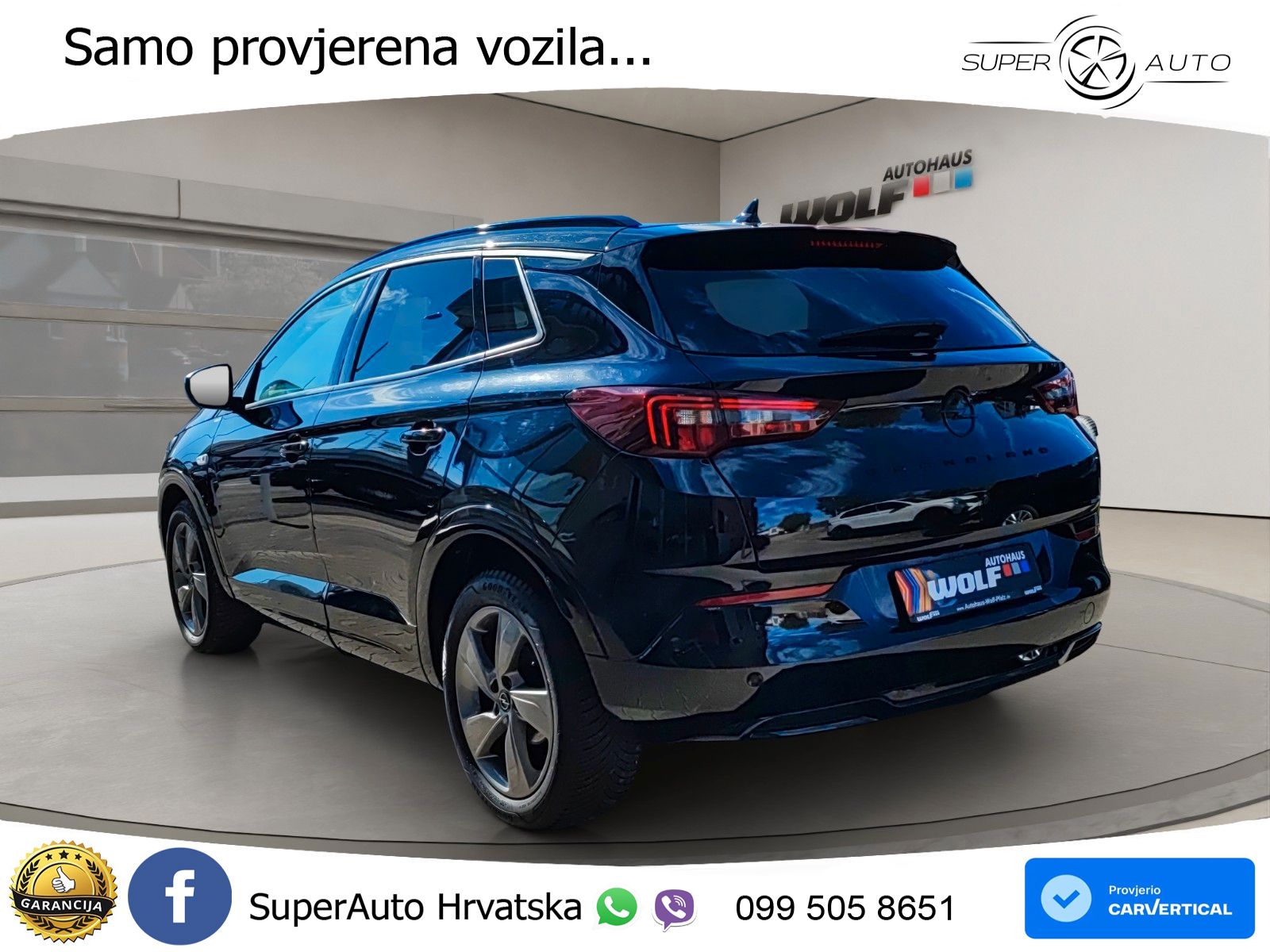 Opel Grandland 1.2i Turbo (130 KS) Automatic GS LED+GR SJED+ACC