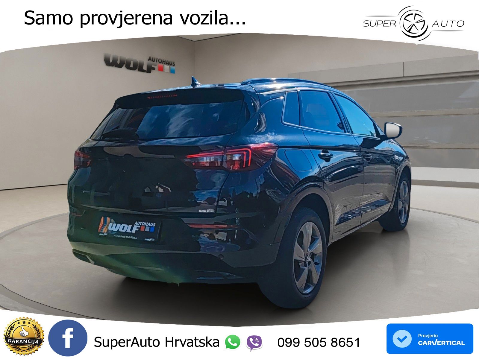Opel Grandland 1.2i Turbo (130 KS) Automatic GS LED+GR SJED+ACC