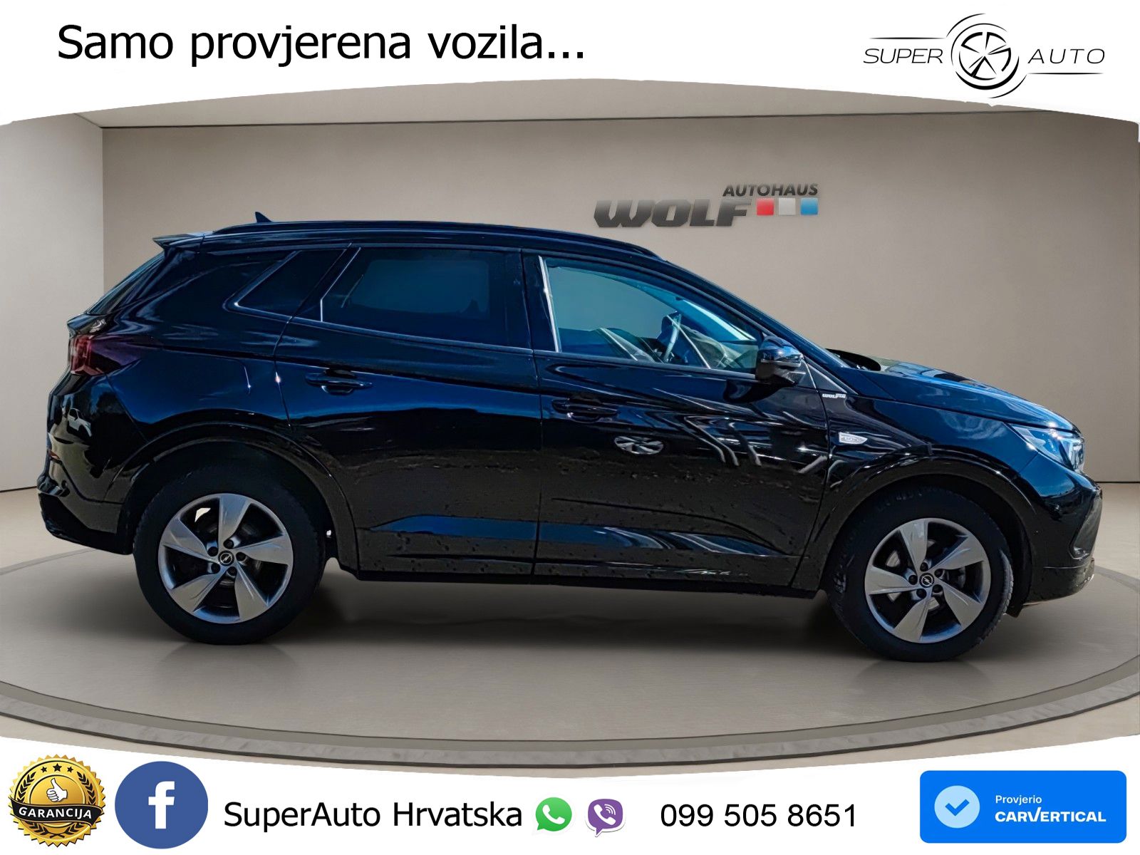 Opel Grandland 1.2i Turbo (130 KS) Automatic GS LED+GR SJED+ACC
