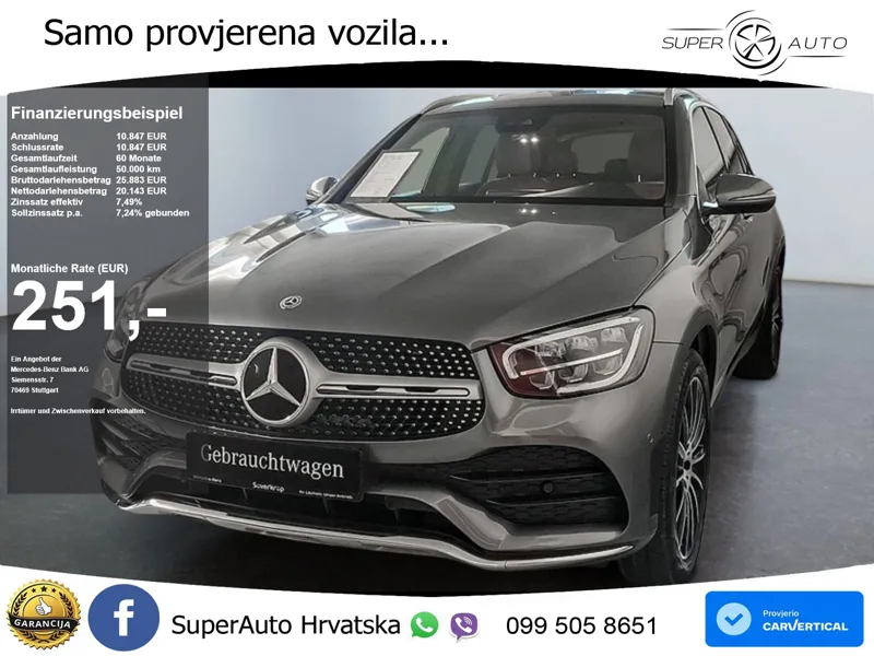 Mercedes GLC 200 (197 KS) 4MATIC G-TRONIC AMG