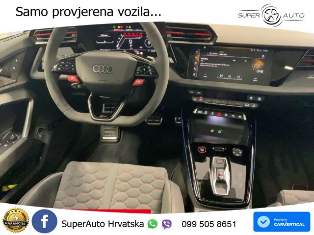 Audi RS3 Sedan 2.5 TFSI (400 KS) quattro S tronic LED+GR SJED+ACC