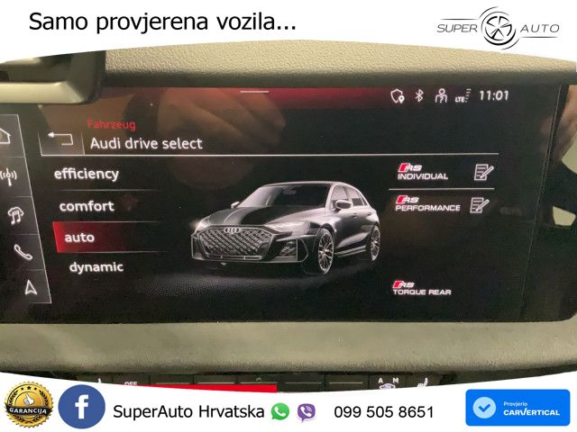 Audi RS3 Sedan 2.5 TFSI (400 KS) quattro S tronic LED+GR SJED+ACC