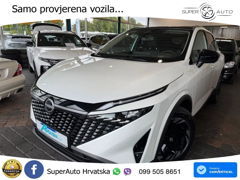 Nissan Qashqai 1.3 DIG-T (158 KS) Xtronic N-Connecta ACC+GR SJED+360+PANO