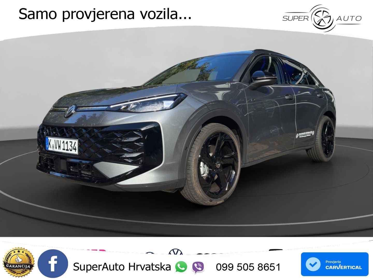 Volkswagen T-Roc 1.5 eTSI (150 KS)  DSG R-Line MATRIX+GR SJED+KAM