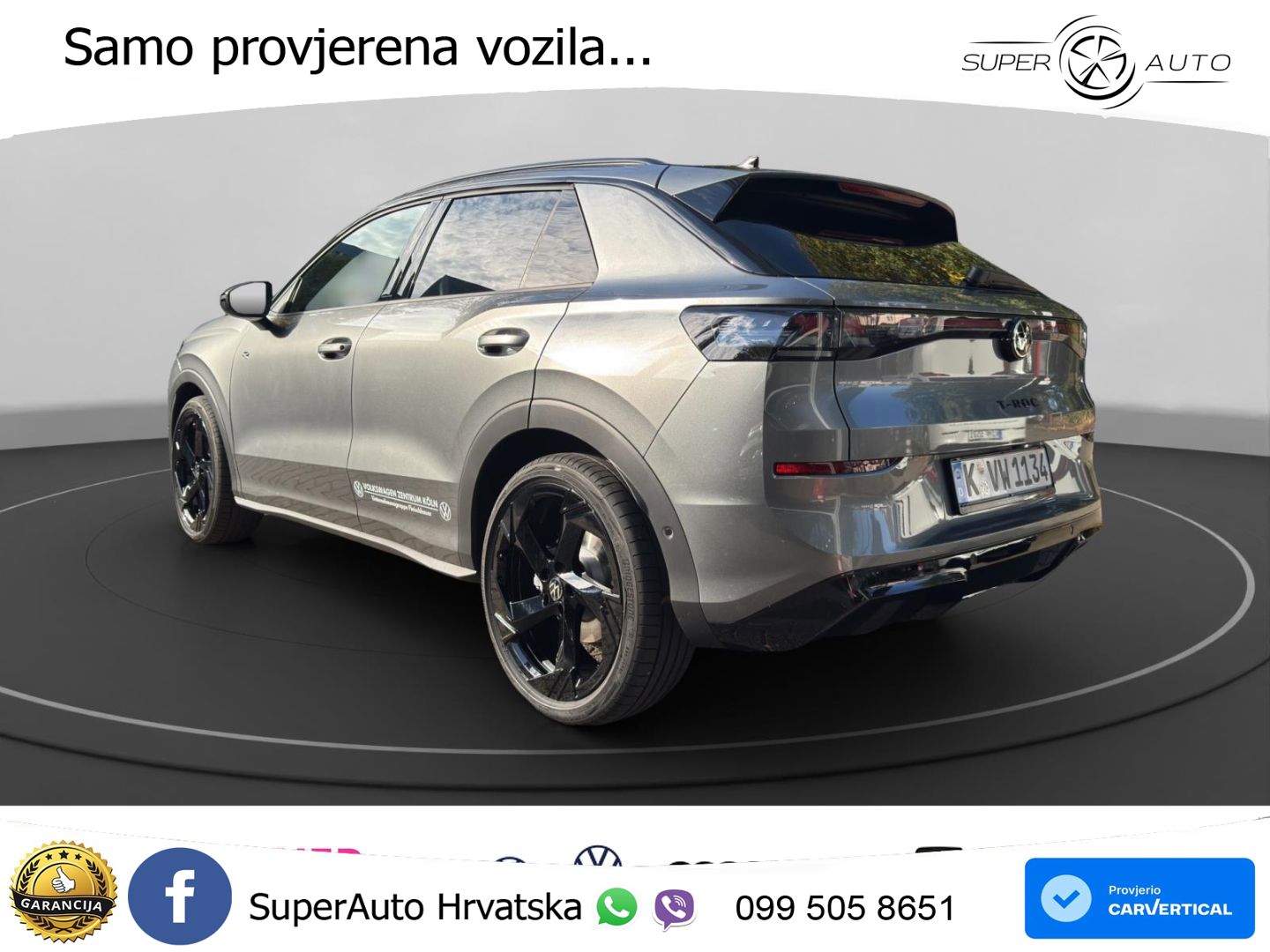Volkswagen T-Roc 1.5 eTSI (150 KS)  DSG R-Line MATRIX+GR SJED+KAM