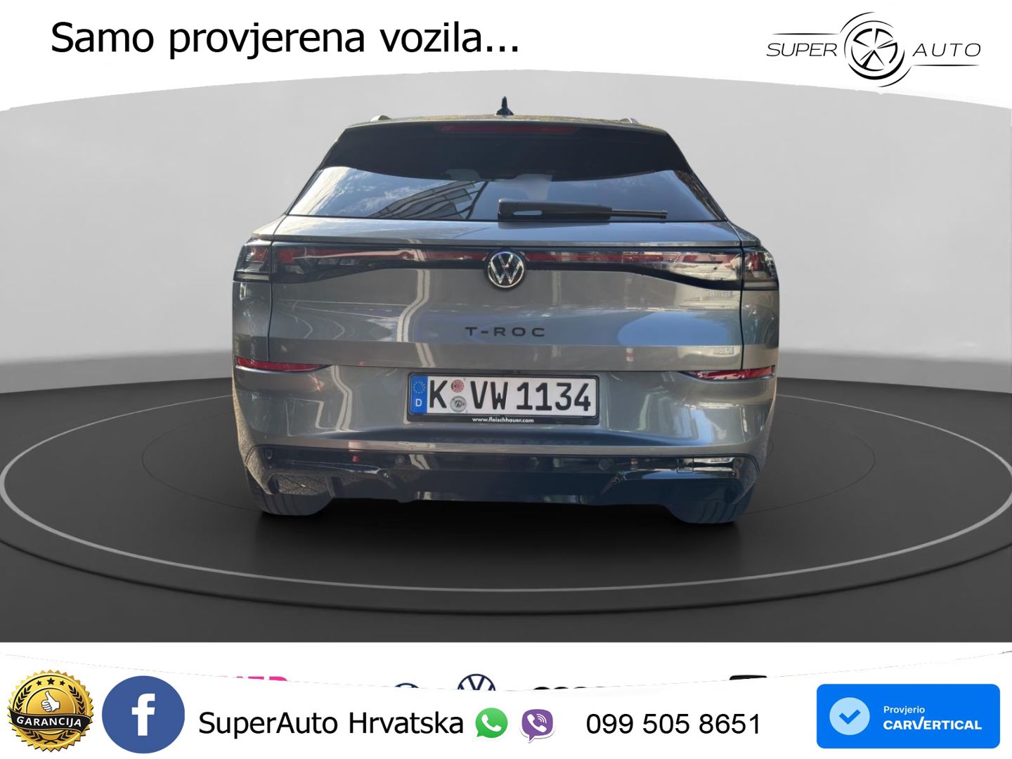 Volkswagen T-Roc 1.5 eTSI (150 KS)  DSG R-Line MATRIX+GR SJED+KAM