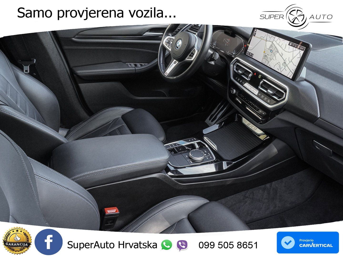BMW iX3 80 kWh (286 KS) M Sport ACC+HEAD+GR SJED+360+PANO