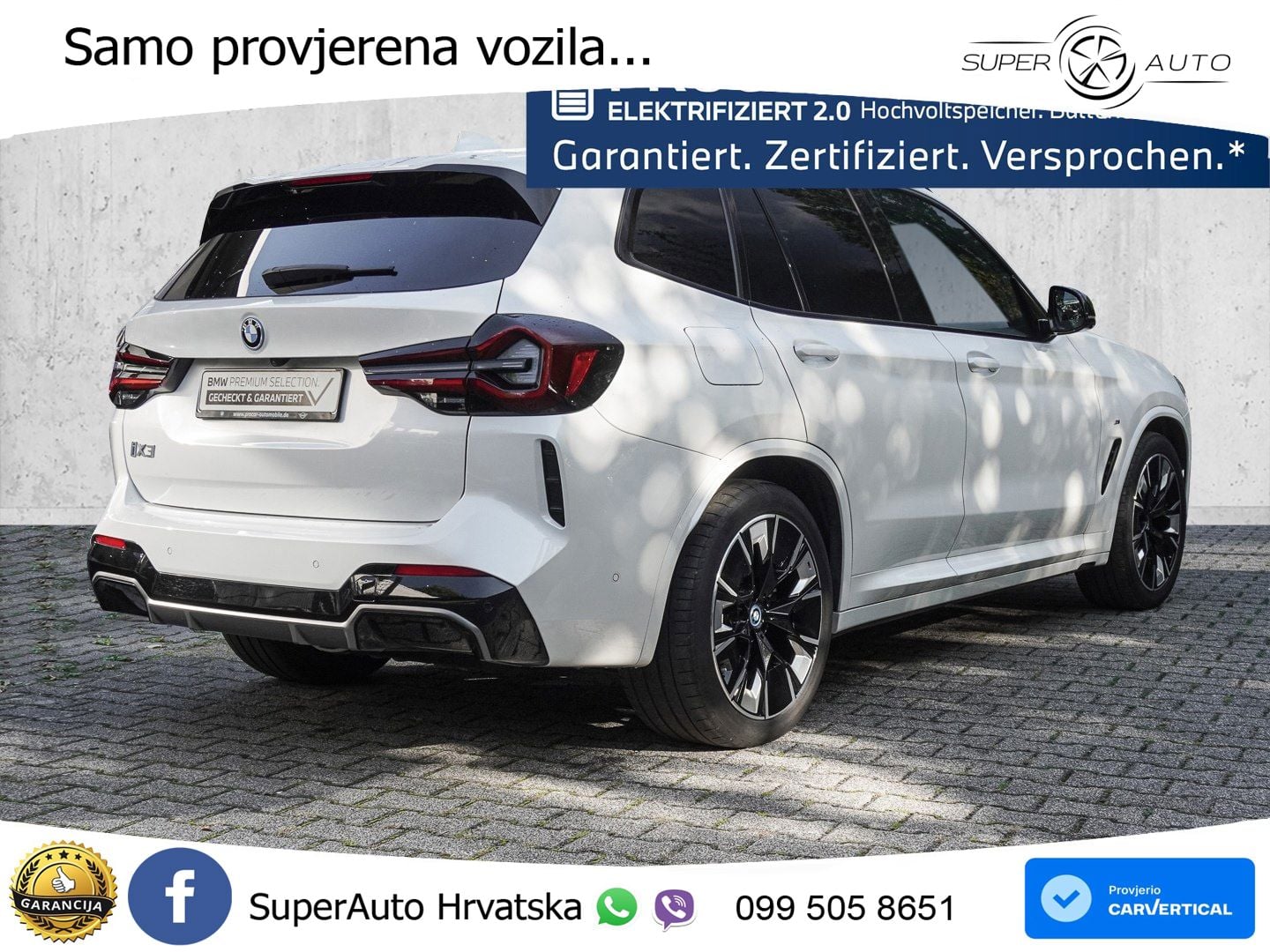 BMW iX3 80 kWh (286 KS) M Sport ACC+HEAD+GR SJED+360+PANO