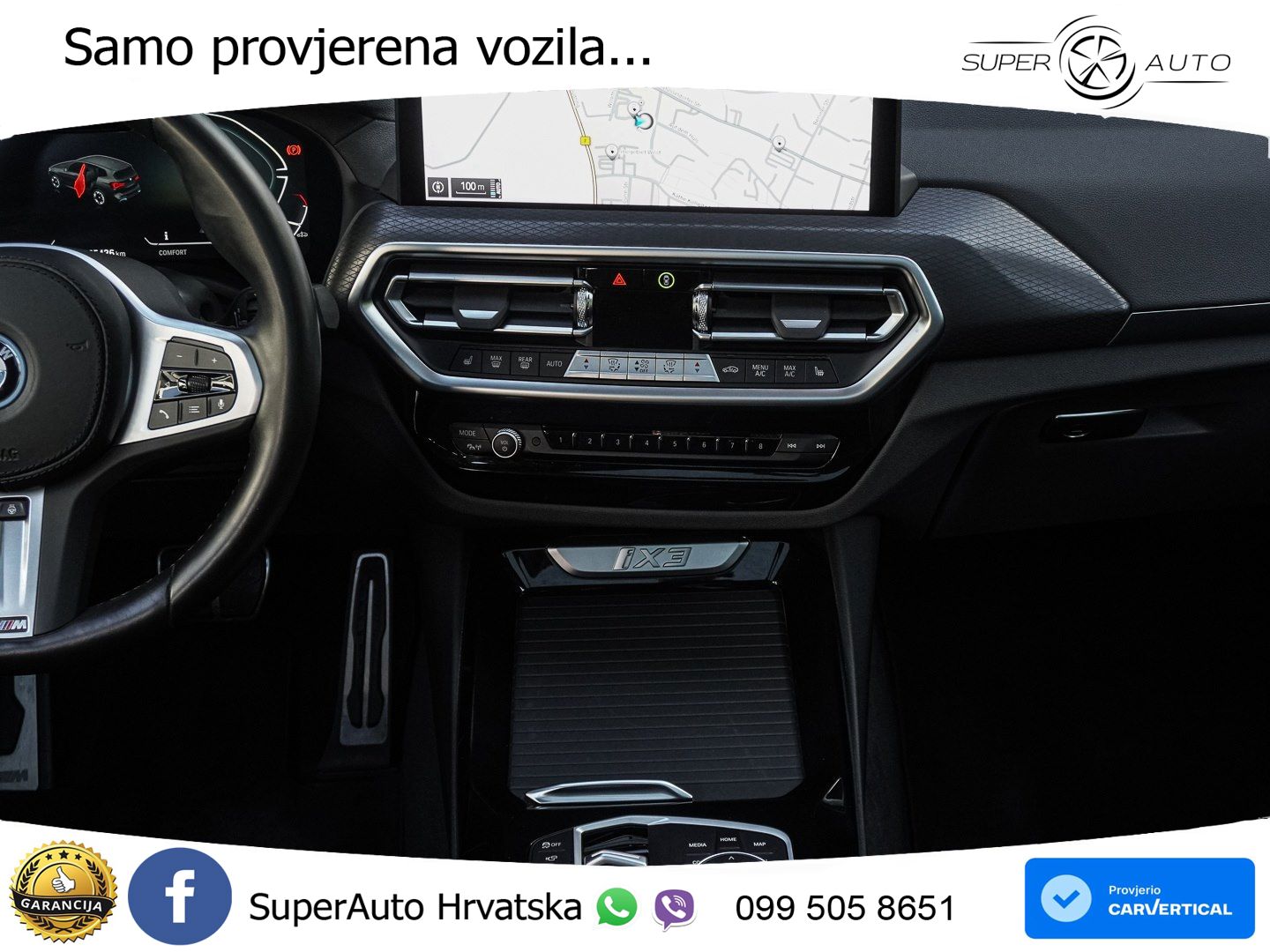 BMW iX3 80 kWh (286 KS) M Sport ACC+HEAD+GR SJED+360+PANO