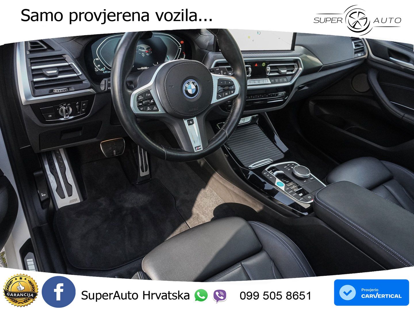BMW iX3 80 kWh (286 KS) M Sport ACC+HEAD+GR SJED+360+PANO