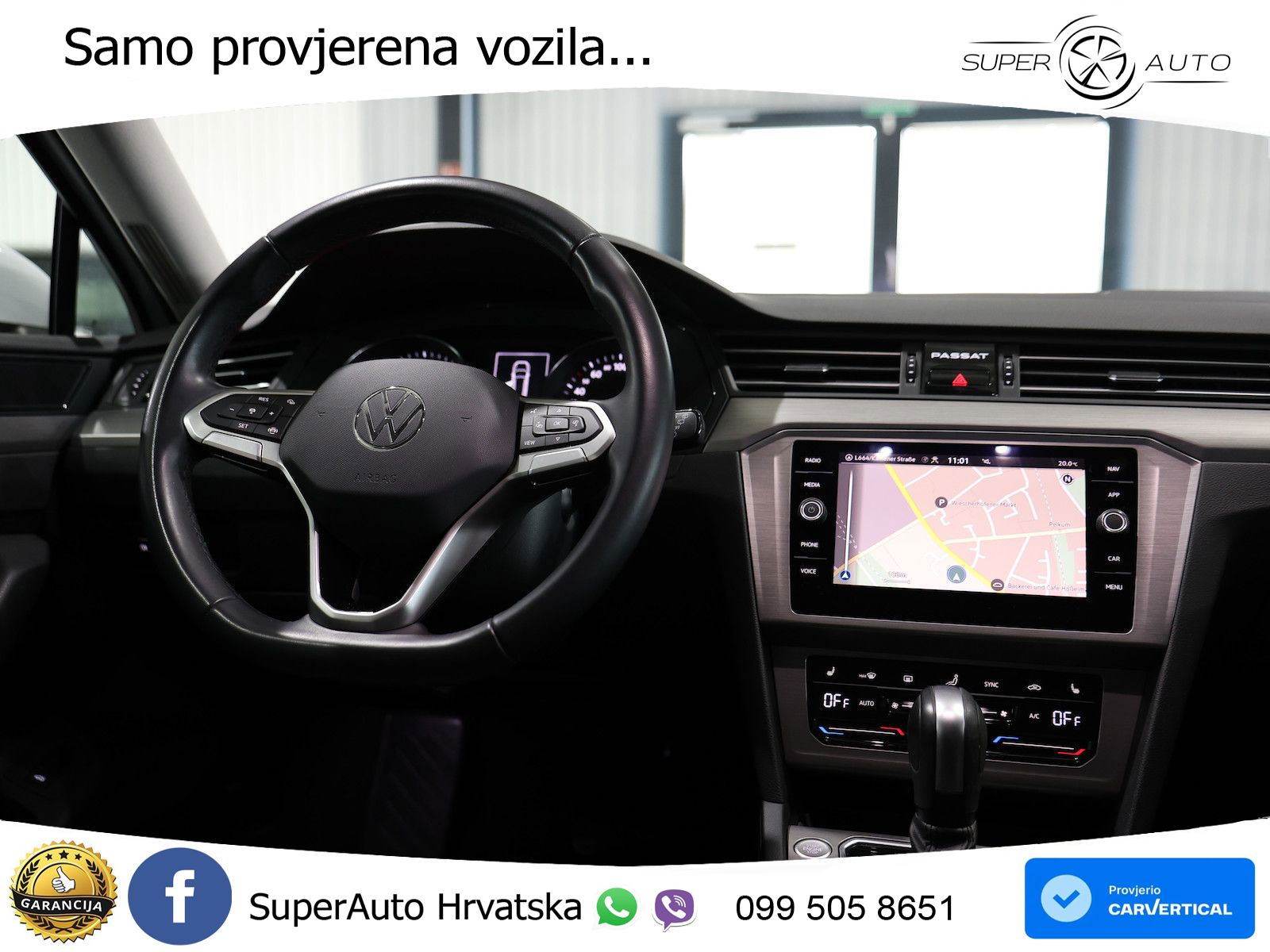 Volkswagen Passat Variant 2.0 TDI (122 KS) DSG Business LED+GR SJED+ACC