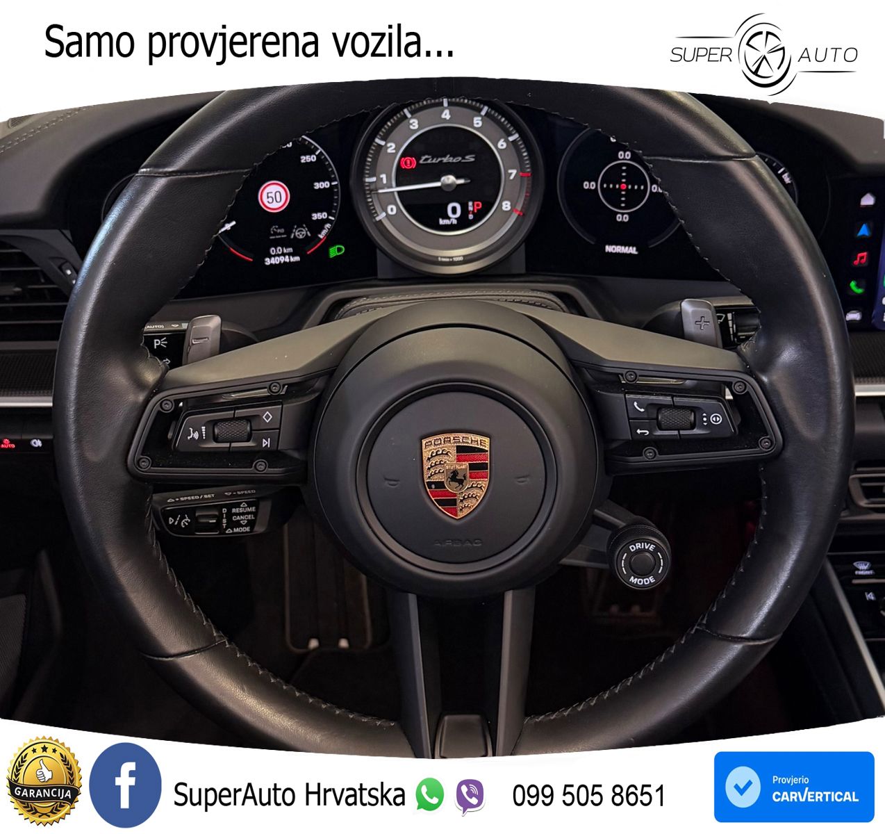 Porsche 911 Turbo S Cabriolet 3.8 (650 KS) PDK LED+GR SJED+ACC