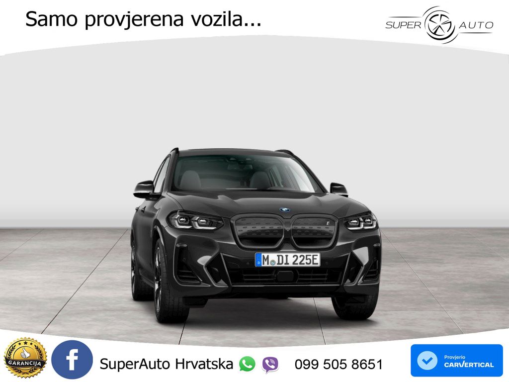 BMW iX3 80 kWh (286 KS) LED+GR SJED+ACC