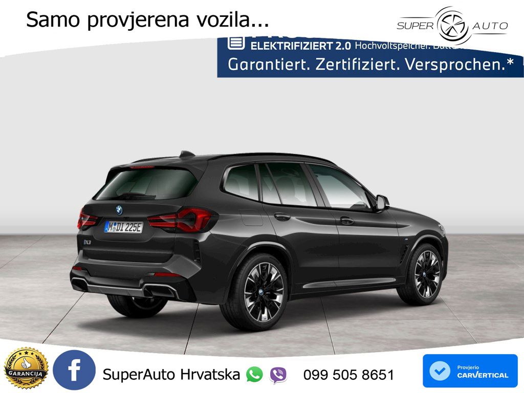 BMW iX3 80 kWh (286 KS) LED+GR SJED+ACC