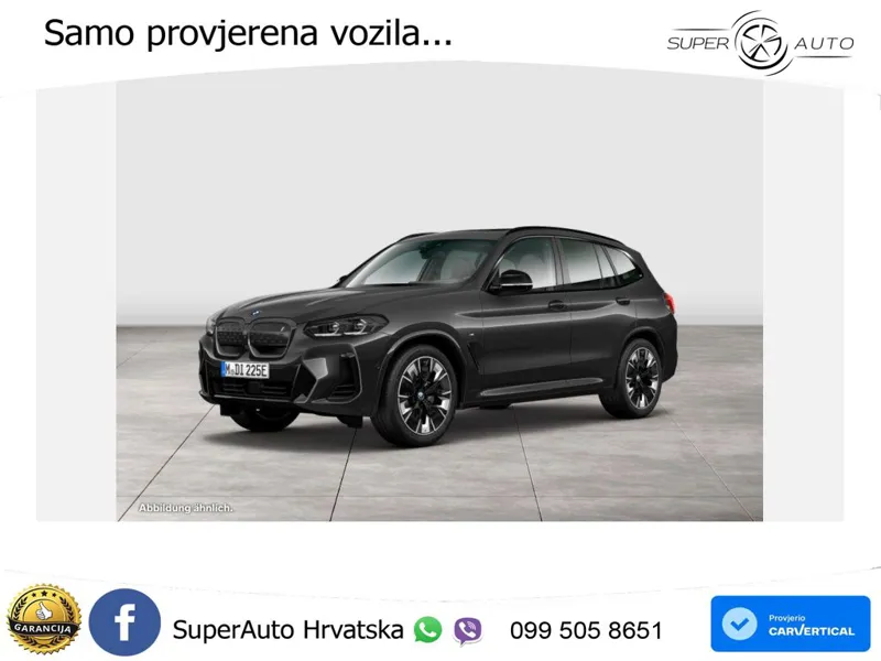 BMW iX3 80 kWh (286 KS) LED+GR SJED+ACC