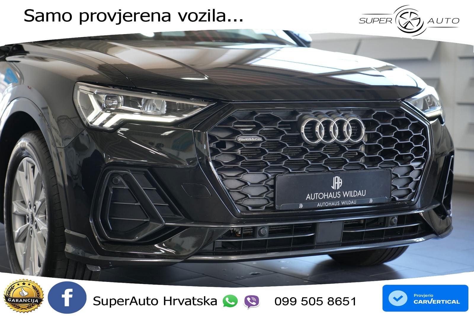 Audi Q3 Sportback 40 TFSI (190 KS) quattro S tronic