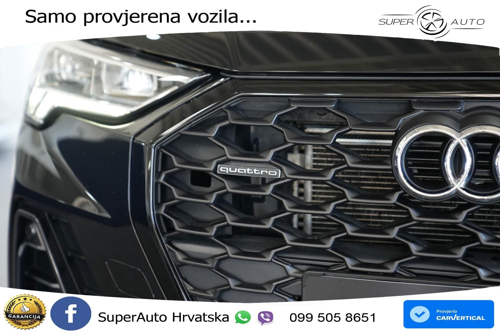 Audi Q3 Sportback 40 TFSI (190 KS) quattro S tronic