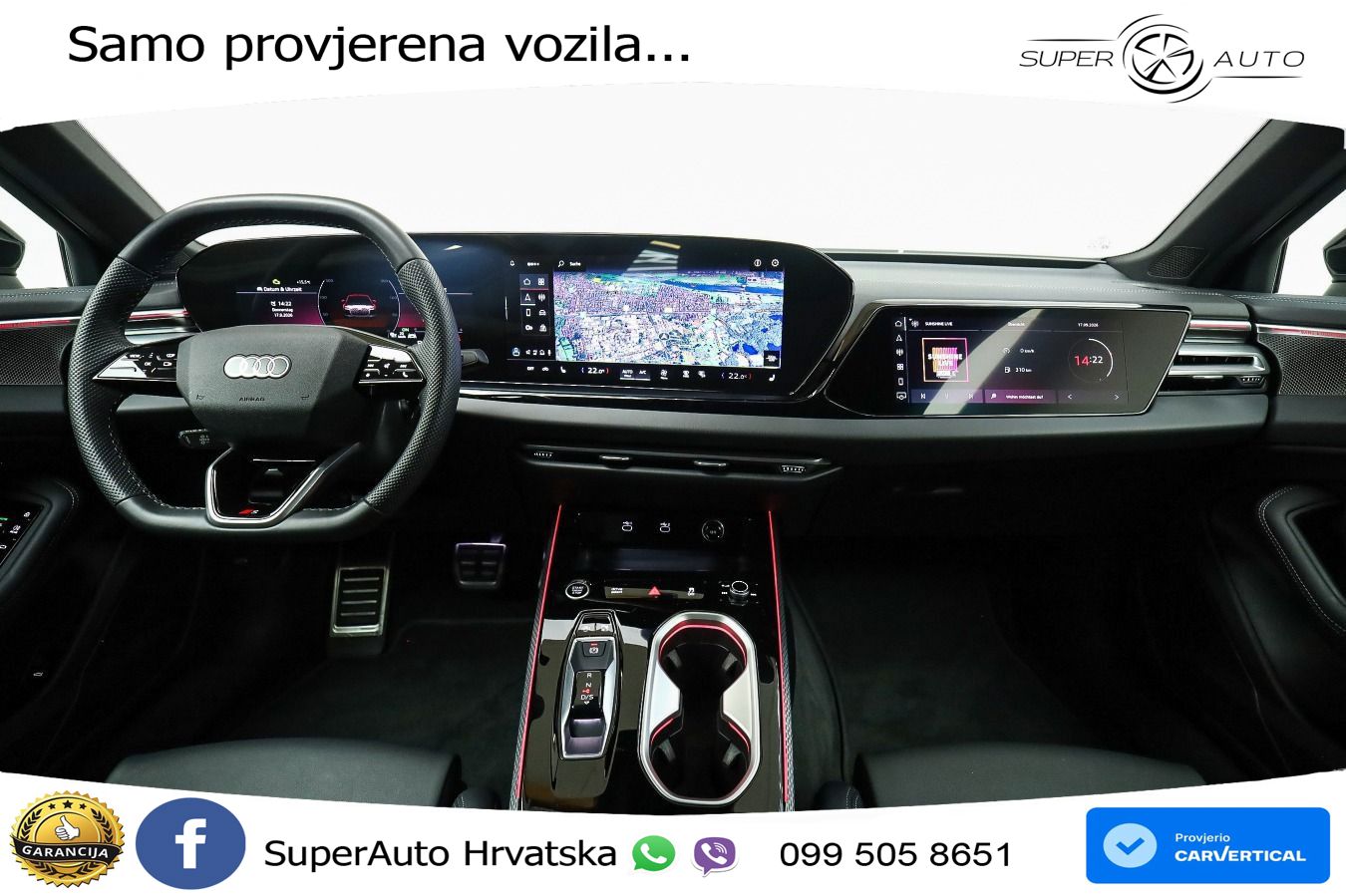 Audi A6 2.0 TDI (204 KS) quattro S tronic S line LED+GR SJED+ACC