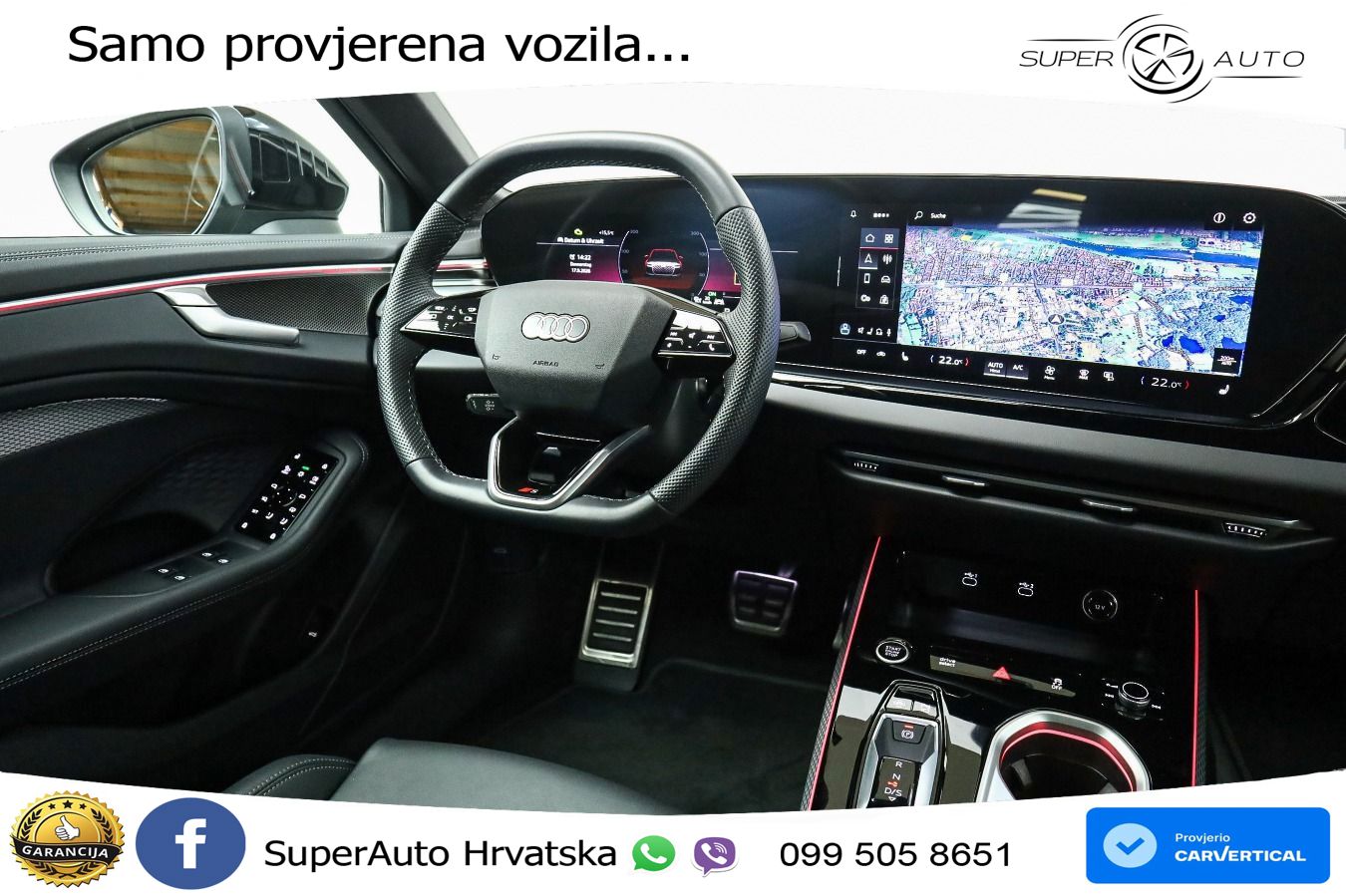 Audi A6 2.0 TDI (204 KS) quattro S tronic S line LED+GR SJED+ACC