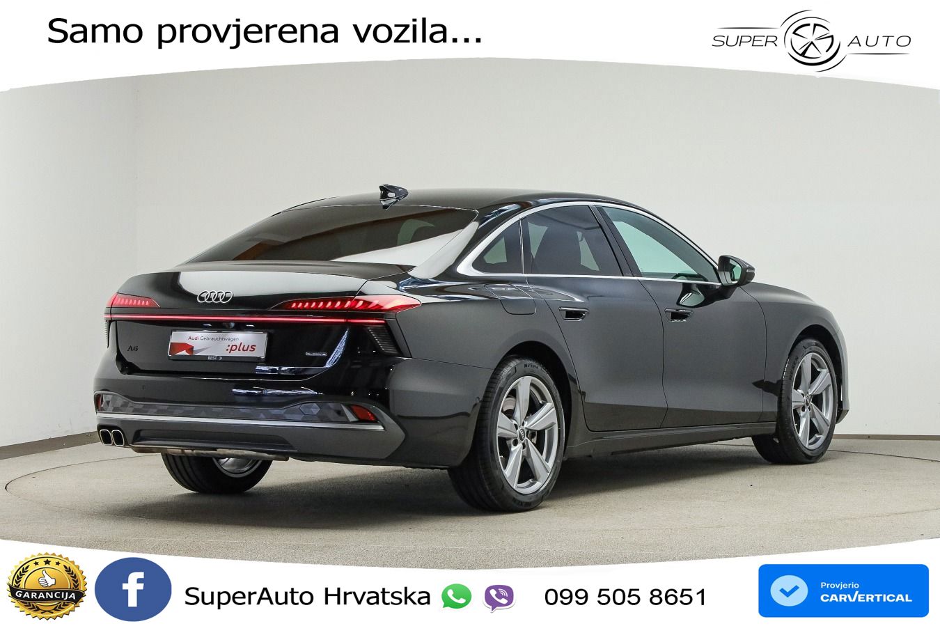 Audi A6 2.0 TDI (204 KS) quattro S tronic S line LED+GR SJED+ACC