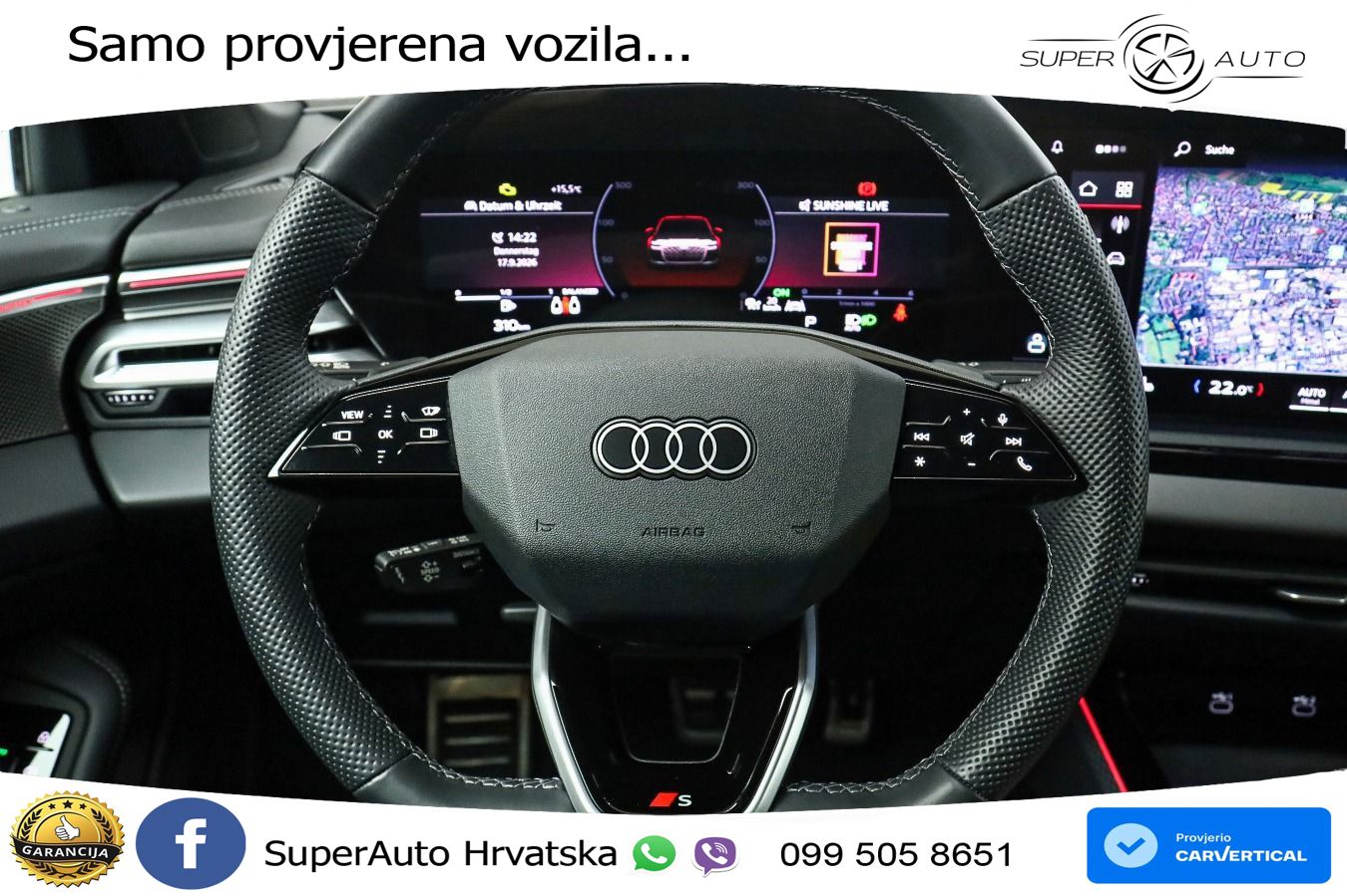 Audi A6 2.0 TDI (204 KS) quattro S tronic S line LED+GR SJED+ACC