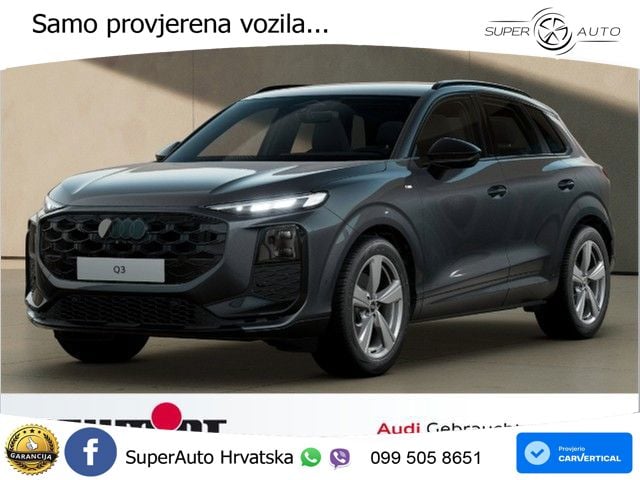 Audi Q3 2.0 TDI (150 KS) S tronic S line LED+GR SJED+ACC