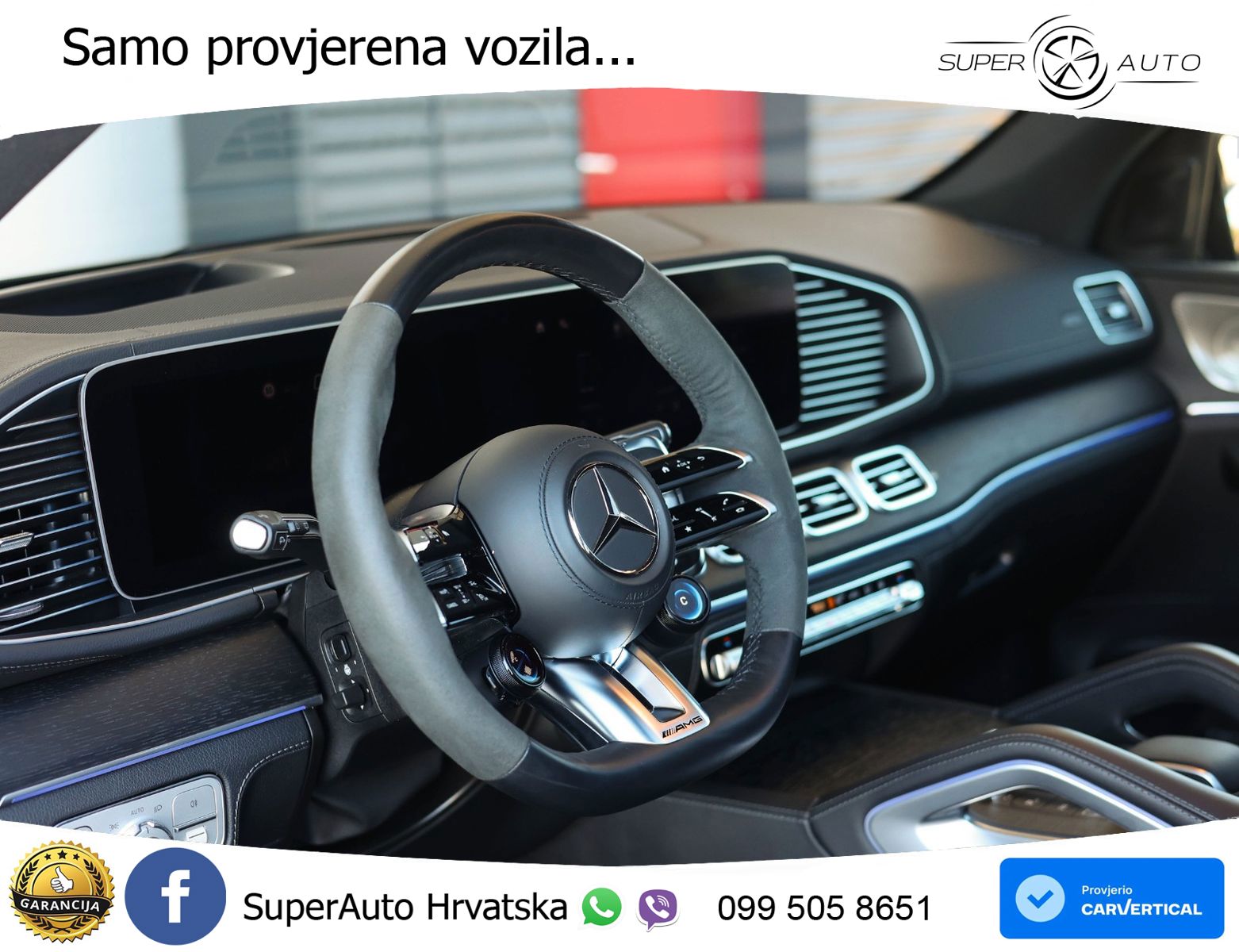 Mercedes AMG GLE 53 (544 KS) Hybrid 4MATIC+ 9G-TRONIC LED+GR SJED+ACC