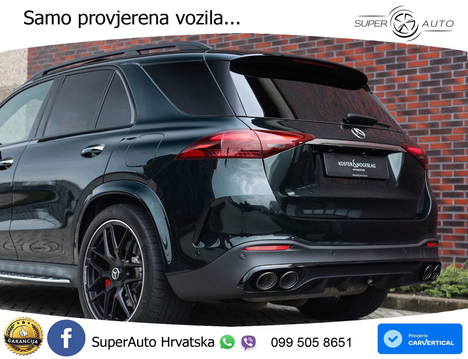 Mercedes AMG GLE 53 (544 KS) Hybrid 4MATIC+ 9G-TRONIC LED+GR SJED+ACC