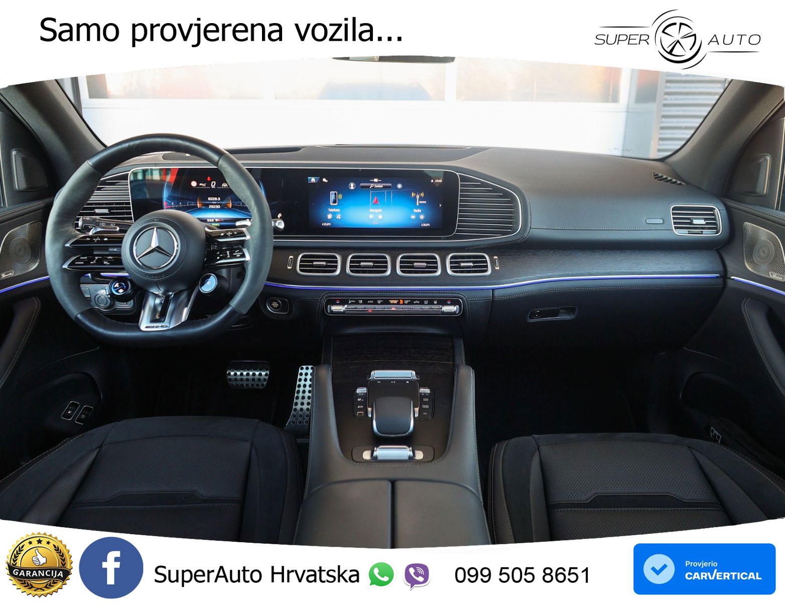 Mercedes AMG GLE 53 (544 KS) Hybrid 4MATIC+ 9G-TRONIC LED+GR SJED+ACC