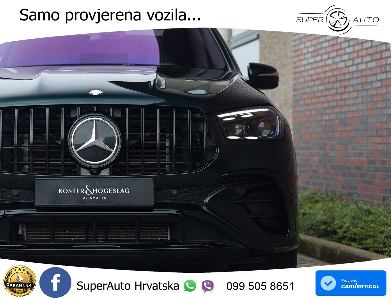 Mercedes AMG GLE 53 (544 KS) Hybrid 4MATIC+ 9G-TRONIC LED+GR SJED+ACC