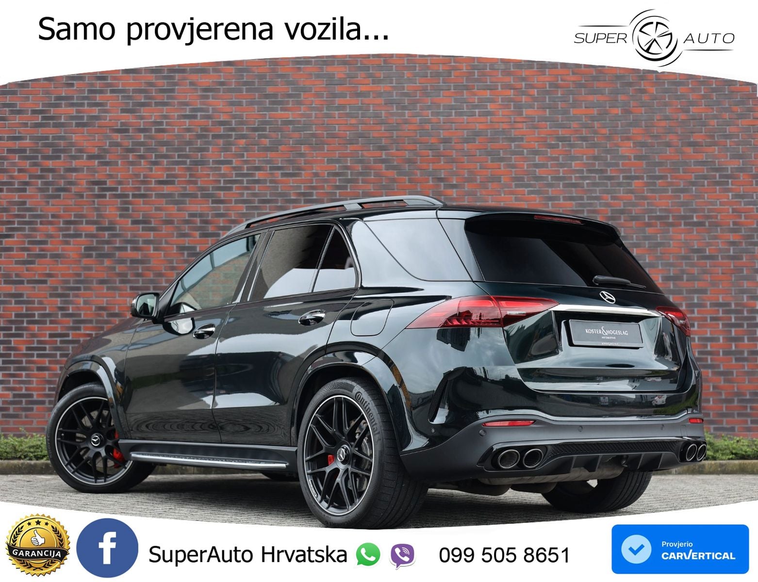 Mercedes AMG GLE 53 (544 KS) Hybrid 4MATIC+ 9G-TRONIC LED+GR SJED+ACC