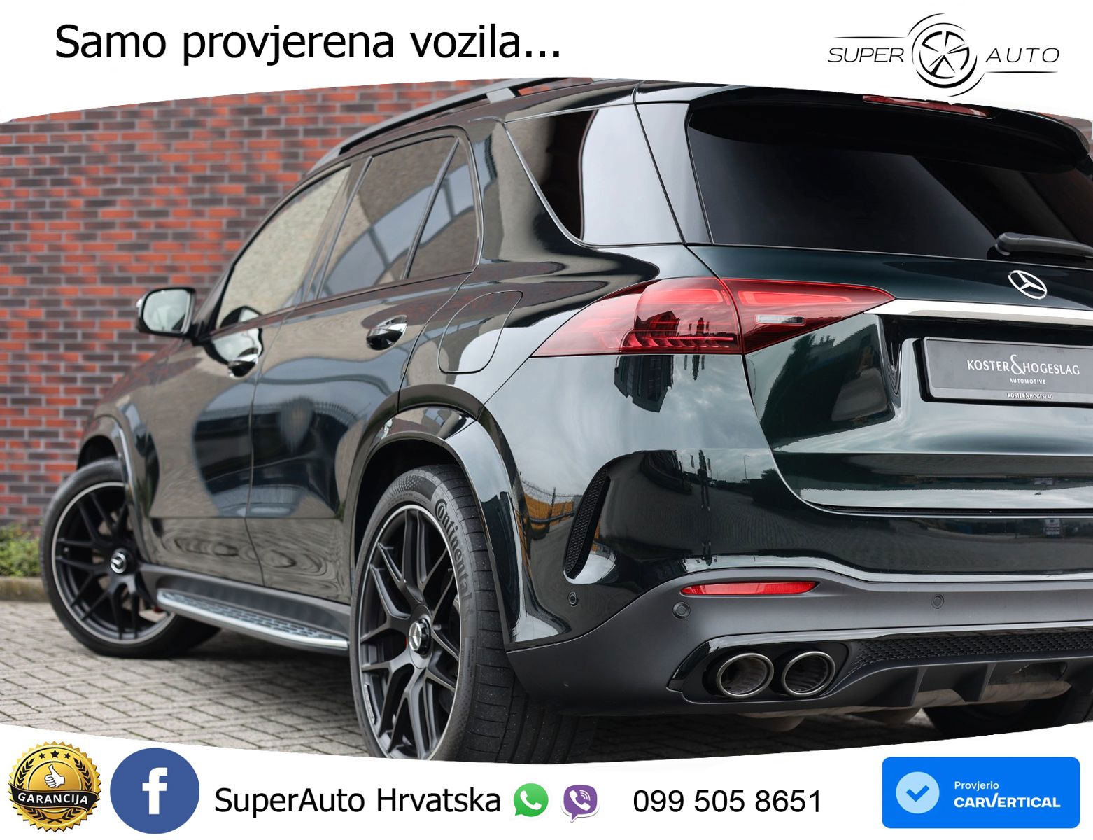 Mercedes AMG GLE 53 (544 KS) Hybrid 4MATIC+ 9G-TRONIC LED+GR SJED+ACC