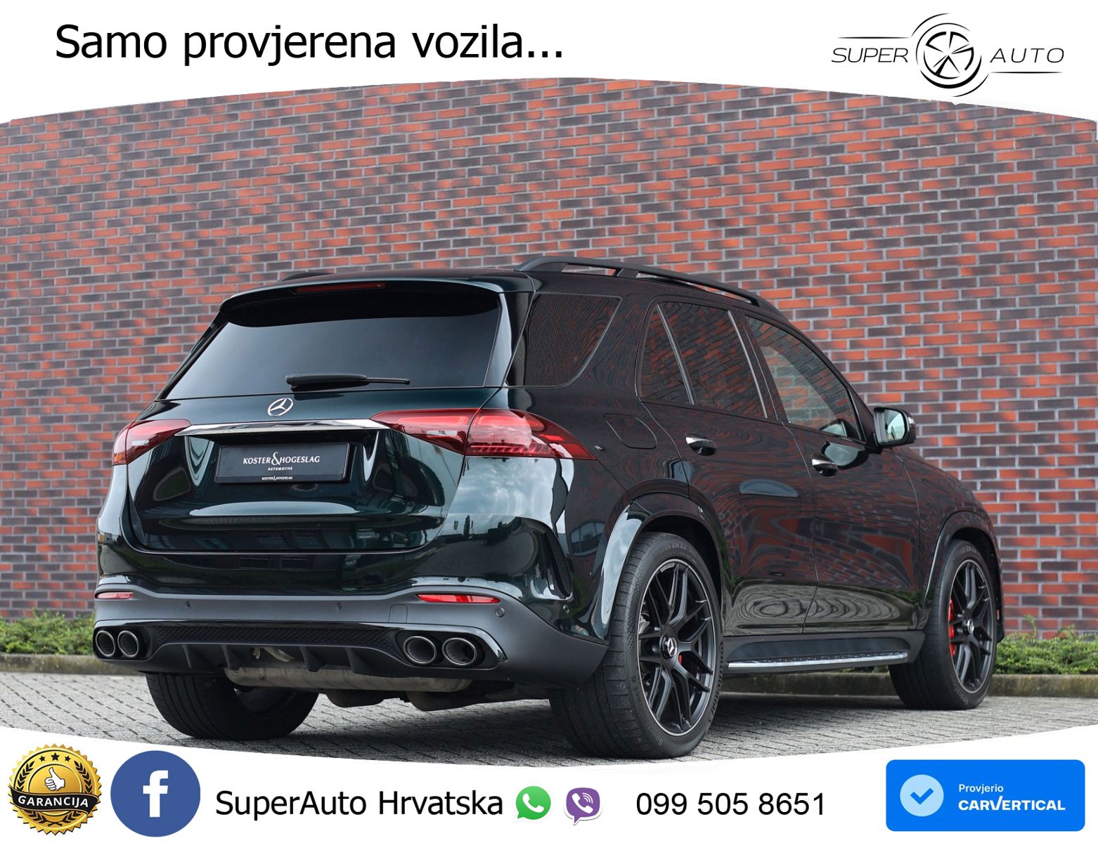 Mercedes AMG GLE 53 (544 KS) Hybrid 4MATIC+ 9G-TRONIC LED+GR SJED+ACC