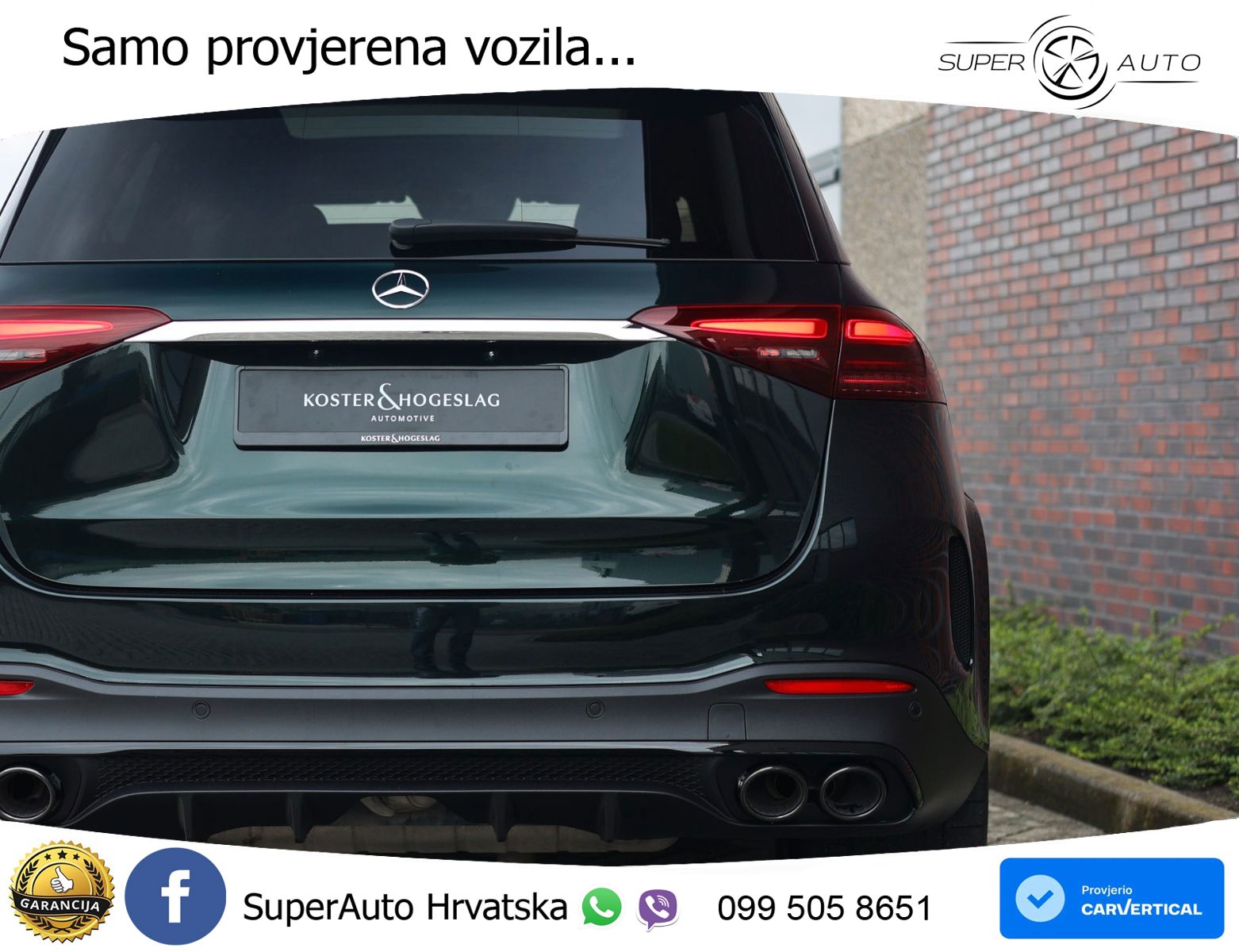 Mercedes AMG GLE 53 (544 KS) Hybrid 4MATIC+ 9G-TRONIC LED+GR SJED+ACC