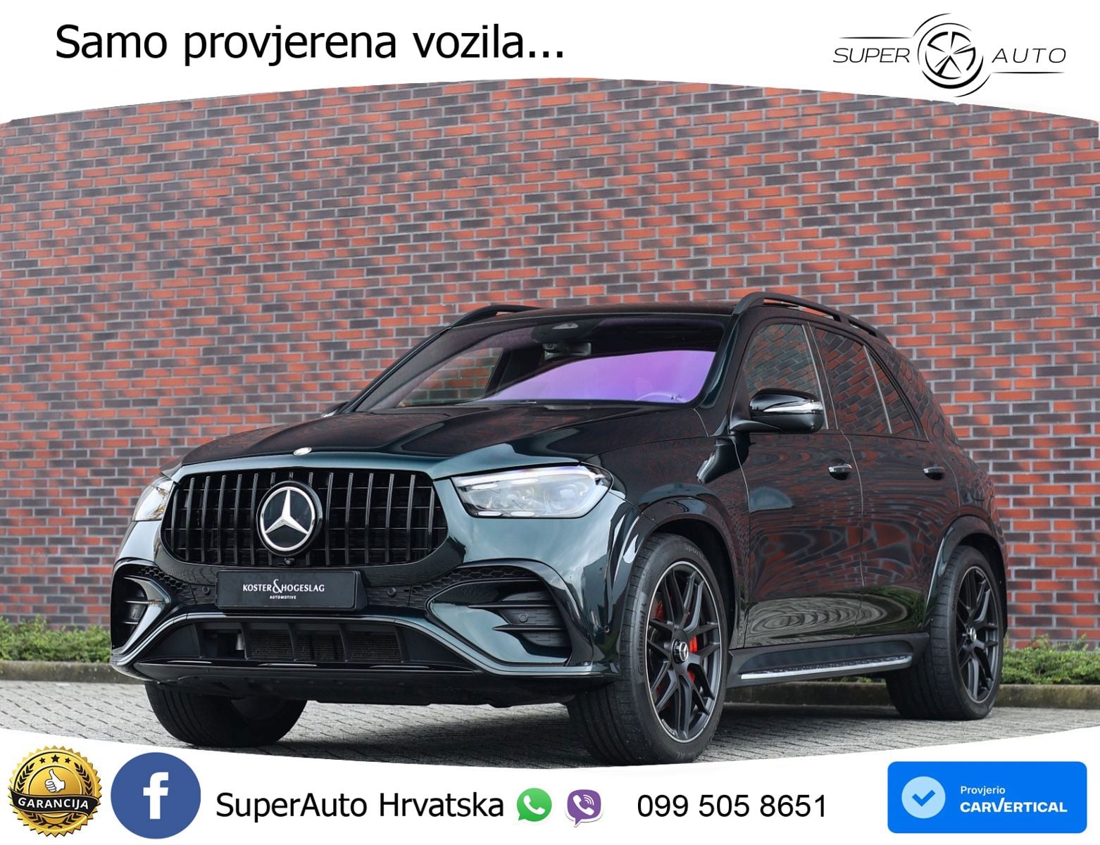 Mercedes AMG GLE 53 (544 KS) Hybrid 4MATIC+ 9G-TRONIC LED+GR SJED+ACC
