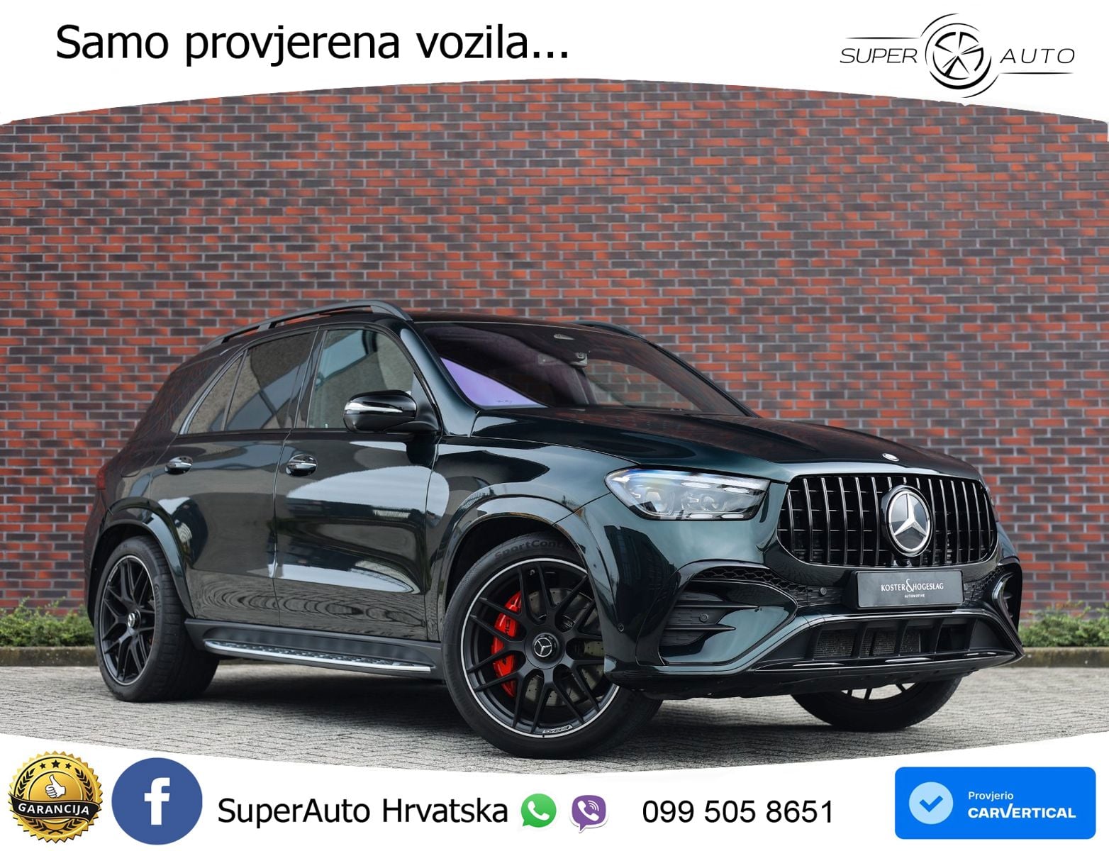 Mercedes AMG GLE 53 (544 KS) Hybrid 4MATIC+ 9G-TRONIC LED+GR SJED+ACC