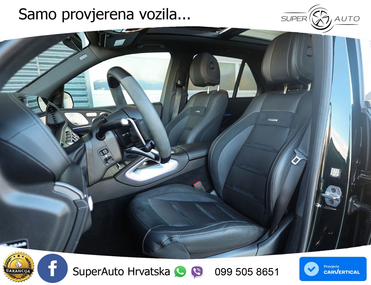 Mercedes AMG GLE 53 (544 KS) Hybrid 4MATIC+ 9G-TRONIC LED+GR SJED+ACC