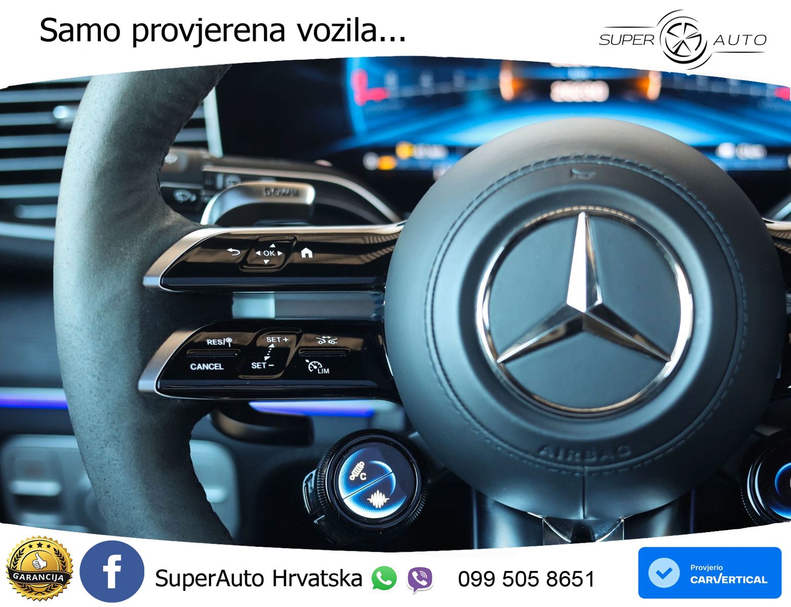 Mercedes AMG GLE 53 (544 KS) Hybrid 4MATIC+ 9G-TRONIC LED+GR SJED+ACC