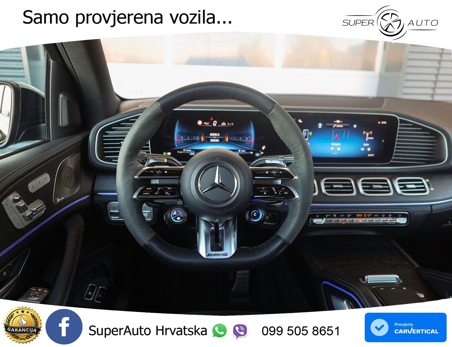Mercedes AMG GLE 53 (544 KS) Hybrid 4MATIC+ 9G-TRONIC LED+GR SJED+ACC